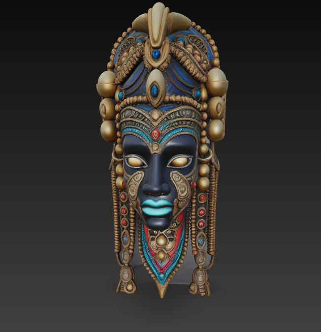 COLLECTION MASKS "AFRICAN MASK".