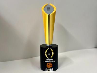 2018 Clemson National Championship Trophy