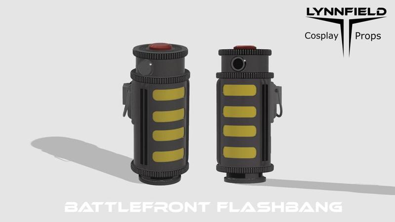 StarWars Battlefront Grenades - Bacta Flashbang and Dioxys