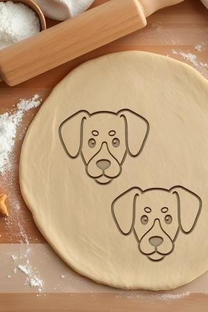 Dog Cookie Cutter, Biscuit Cutter