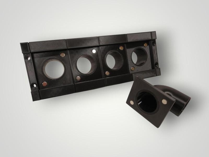 Magnetic slider system for vacum colector 100 mm