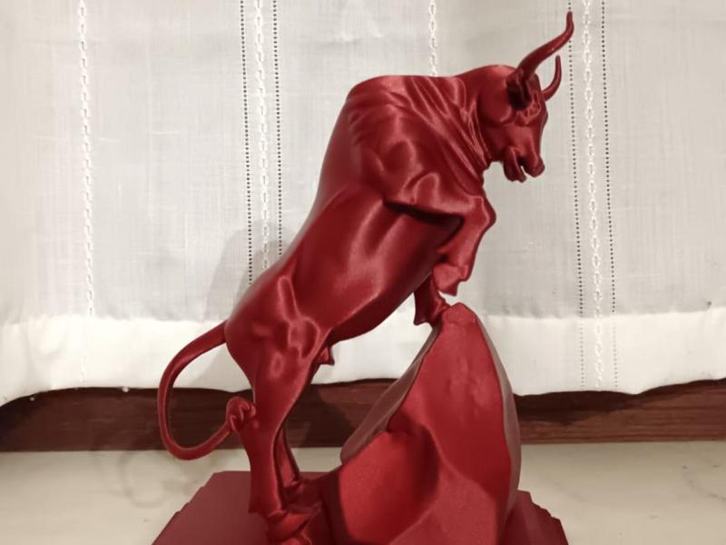 Raging Bull Statue of Torino Football Club