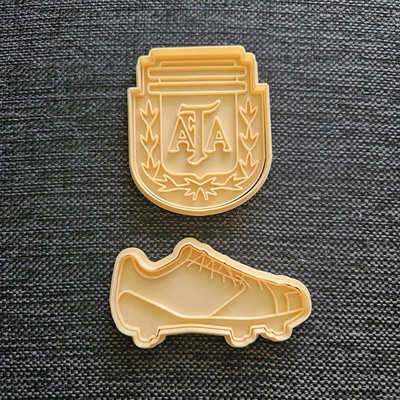 afa argentina logo and boot cutter set