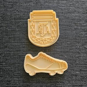 afa argentina logo and boot cutter set