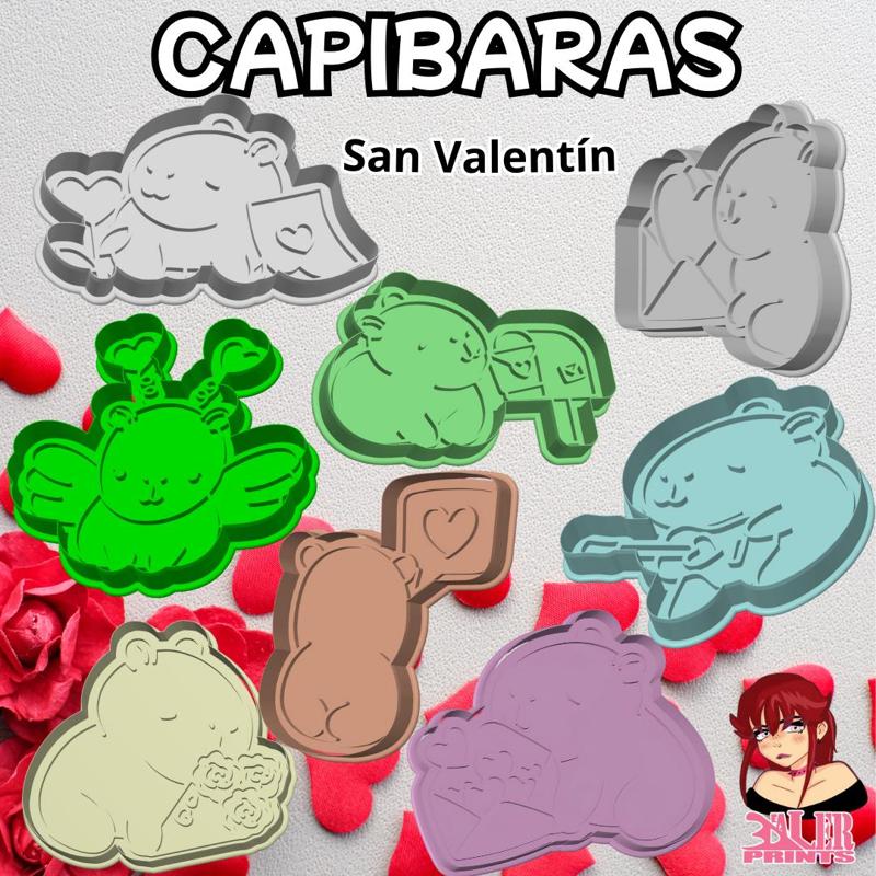 Valentine Capibara pack 2