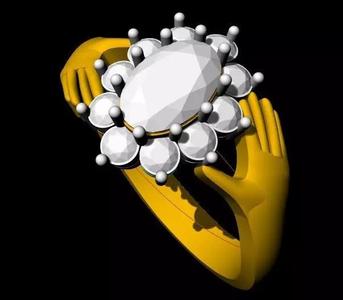 Hand ring 3dm file