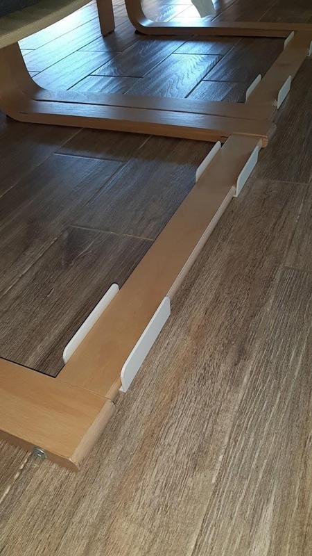 Barrier for Ikea Poang chair for robot vacuum cleaners