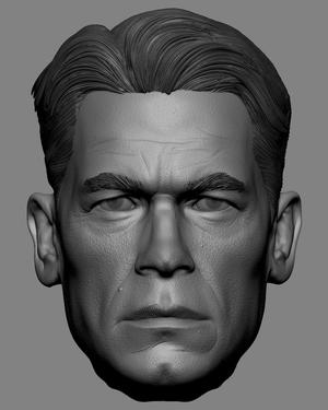 Head - Peacemaker (Custom Head for 3D Printing)