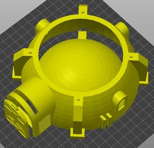 Tabletop Desert Planet House 28mm 32mm Terrain Print in Place