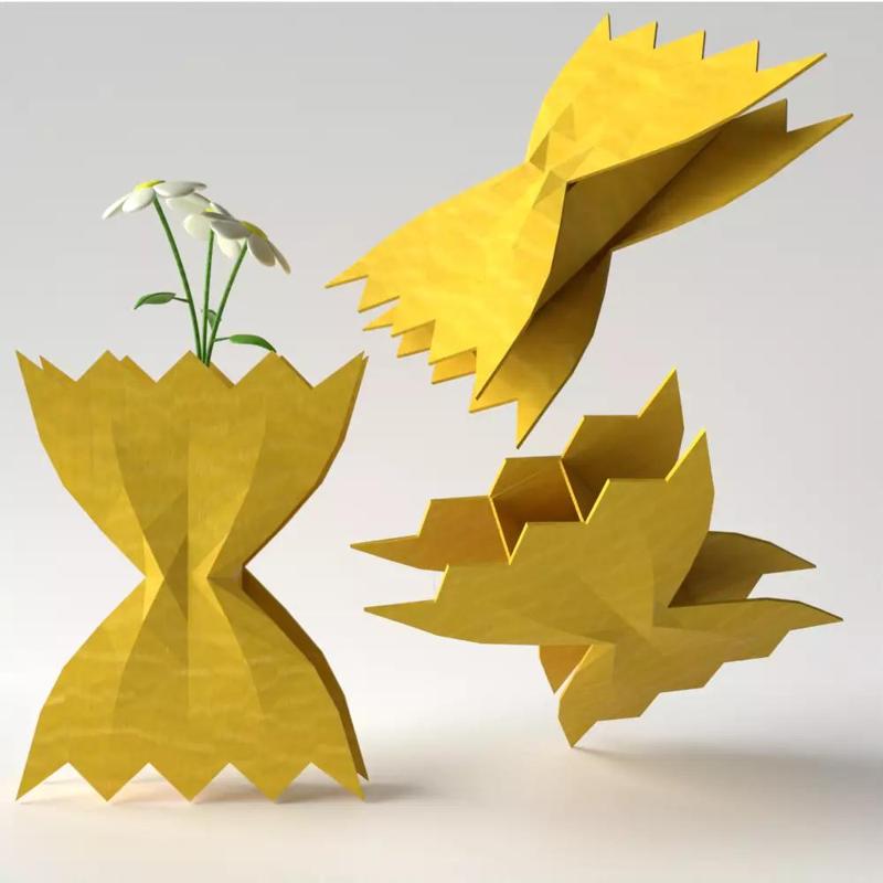 FARFALLE BUTTERFLY PASTA SHAPED VASE