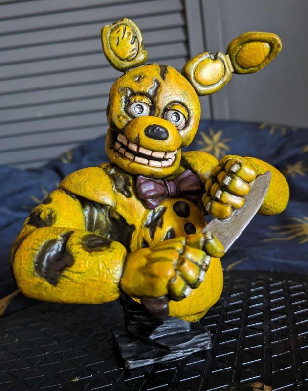 Five Nights at Freddy's Springtrap The Yellow Bunny William Afton
