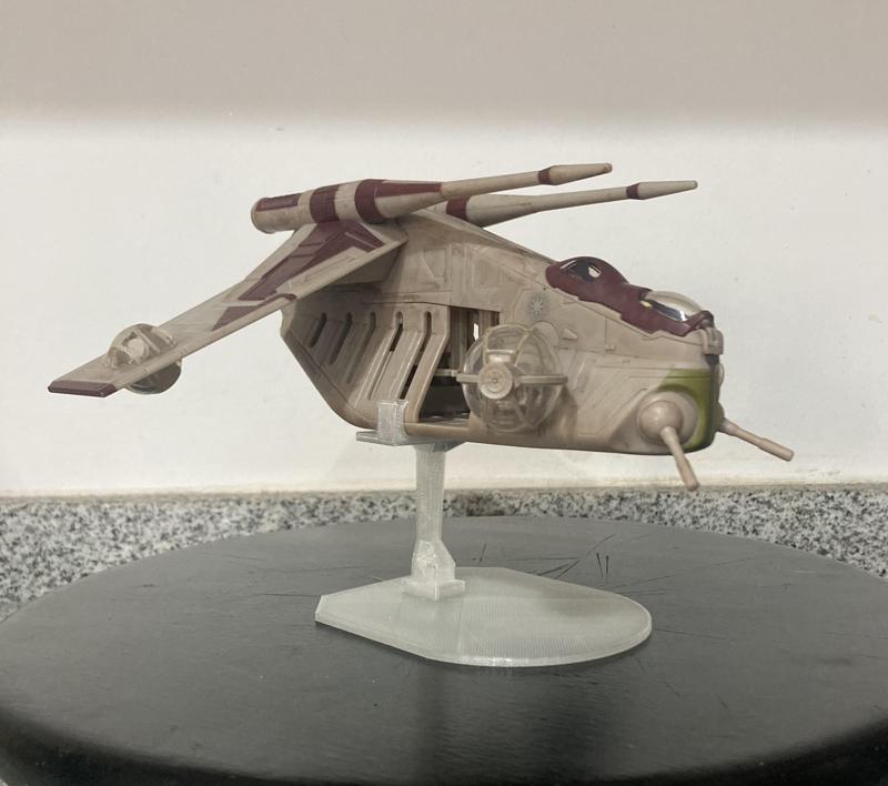 Star Wars Republic LAAT STAND for Micro Galaxy Collection