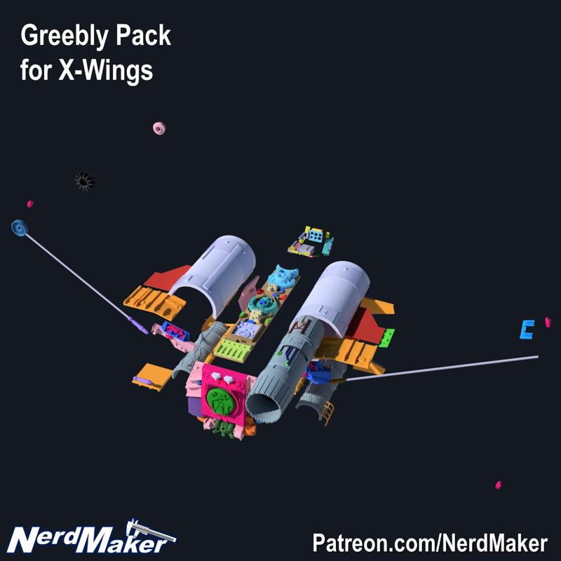 Greebly Pack for X-Wings