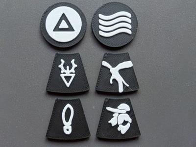 Kill Team Corsair Voidscarred Tokens