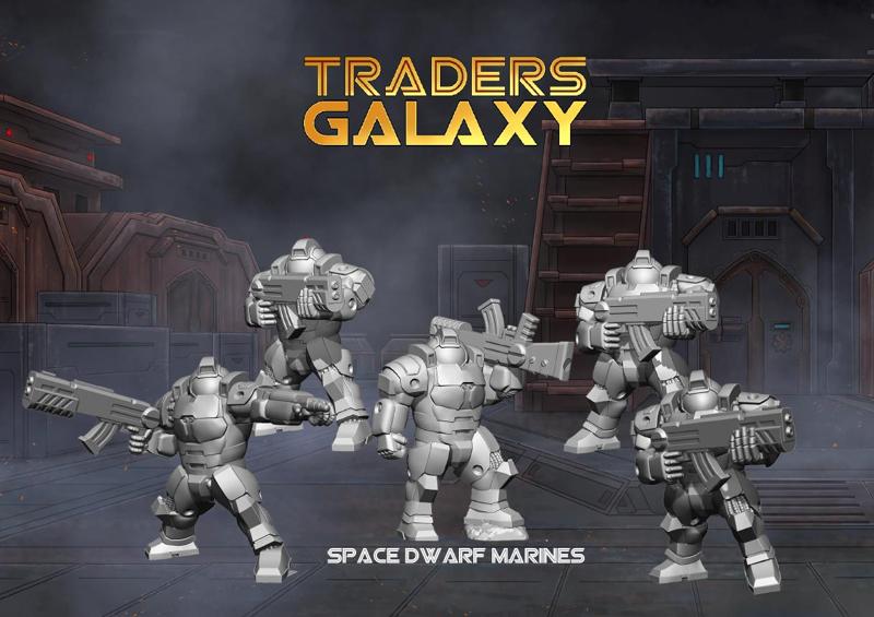 Space Dwarf Marines