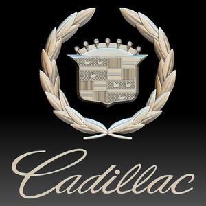 Cadillac logo auto car logotype