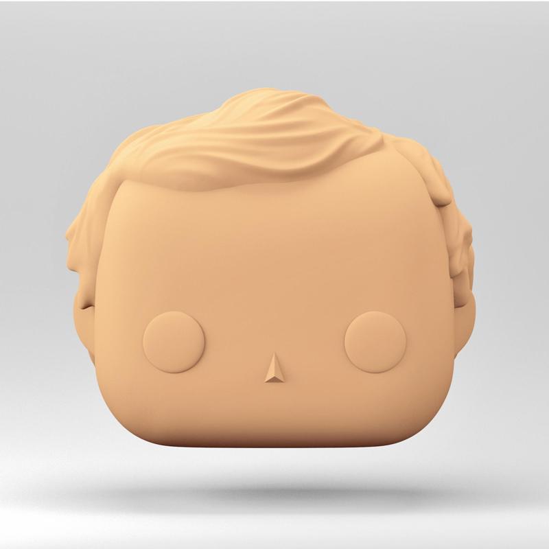 Stylized Chibi / POP Head STL | 3D Print File | MH_6-5