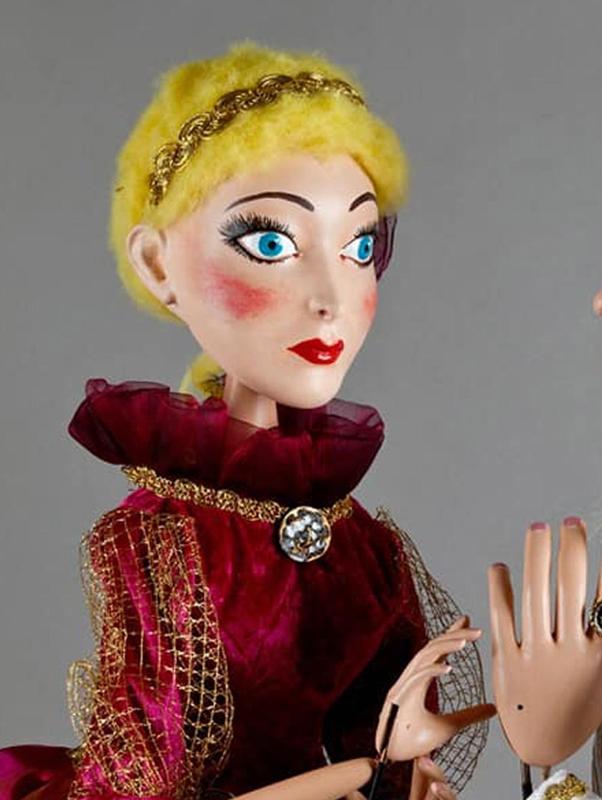 3D Model of Princess head for 3D print 127 mm