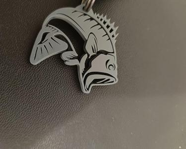 Bass keychain