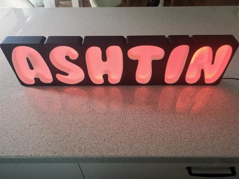A to Z LED Marquee