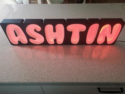 A to Z LED Marquee