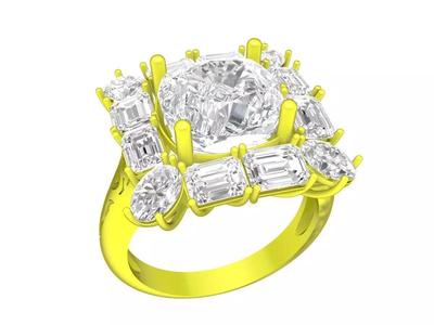 7329 korean style diamond women fashion ring
