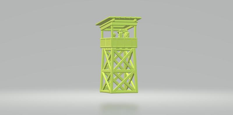 military observation tower
