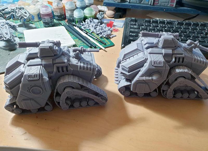 Buffalo - Fortified dwarf combat tank fortress