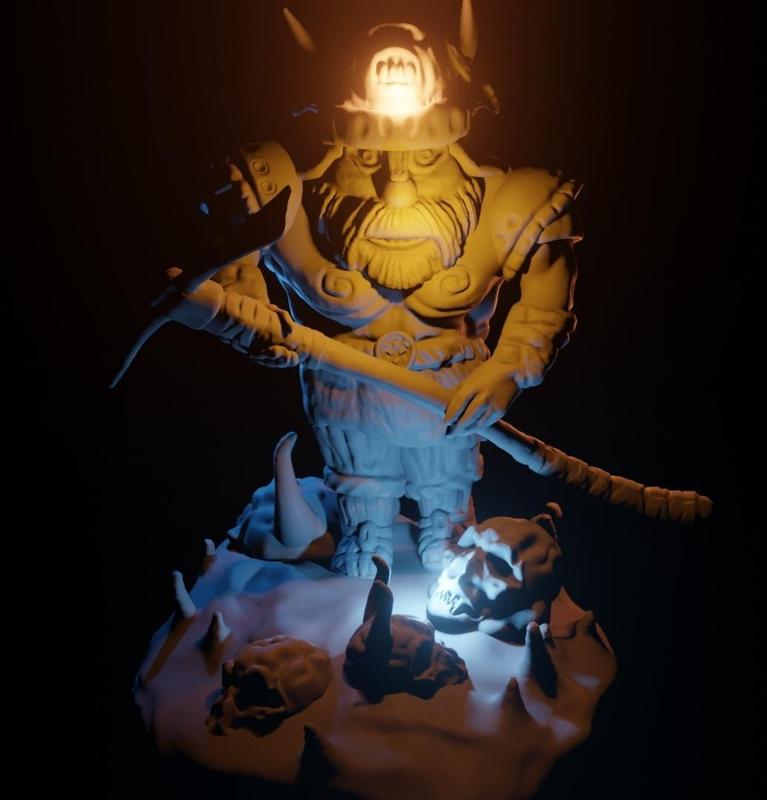 Dwarf Miner Scout of the Stormlord clan