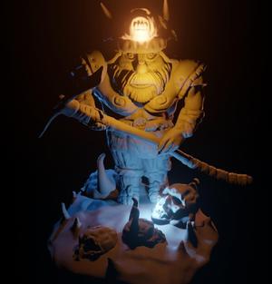 Dwarf Miner Scout of the Stormlord clan