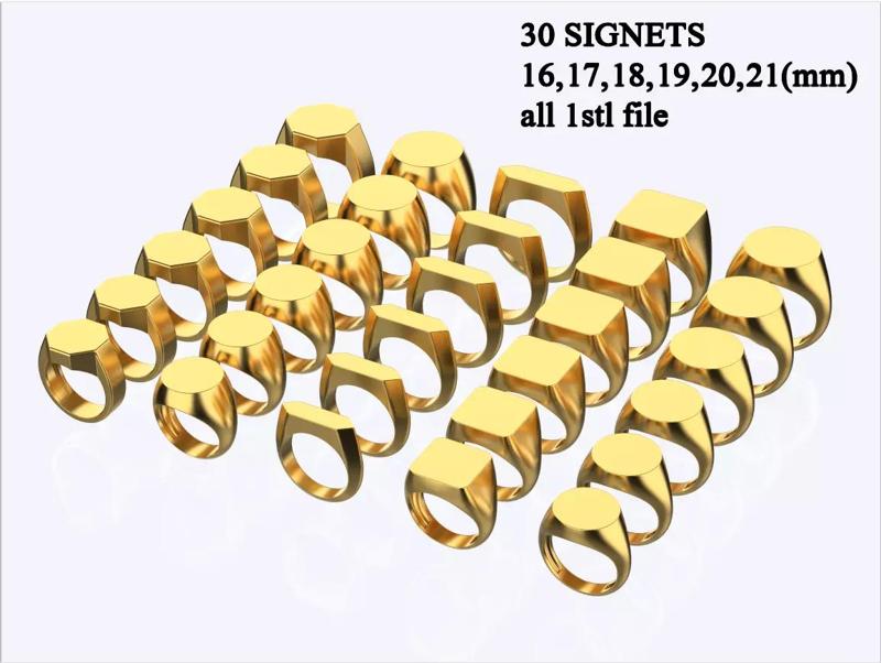 30 signets dimension collection