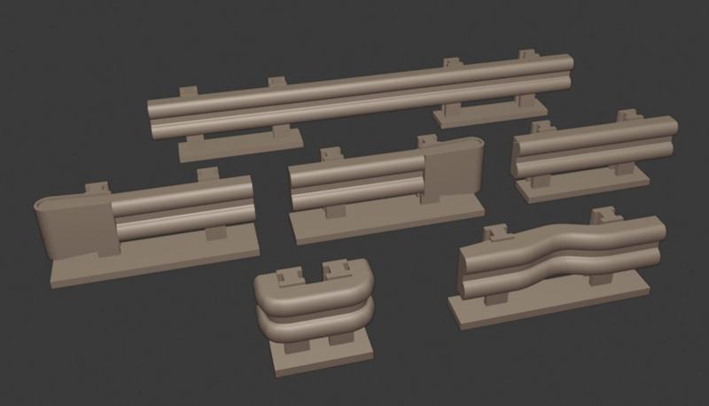 Gaslands Guardrail Set