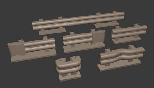 Gaslands Guardrail Set