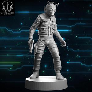 star wars legion greedo presupported included