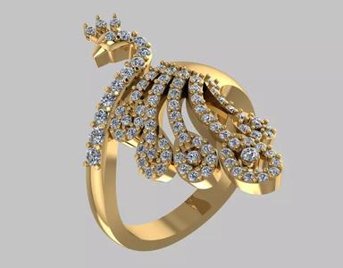 Peacock jewelry diamond
