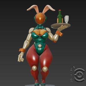 Bunny Bot Waitress - Drinks with a Glitch