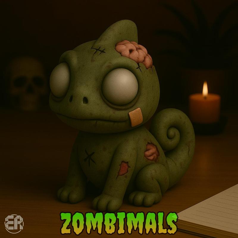 Chameleon - Zombimals Collection 👻✨
