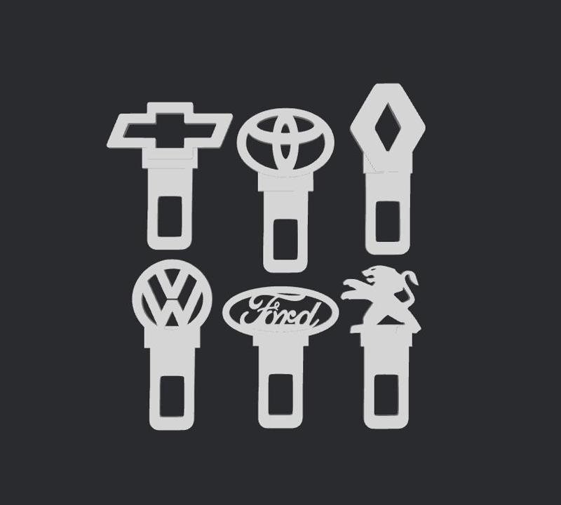 ANTI-ALARM BUCKLES FOR CARS/TRUCKS WITH MARKINGS