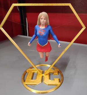 Supergirl Floating