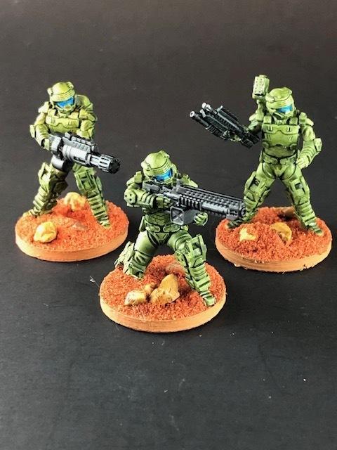 Galactic Exterminators Mech Troopers Heavy Support