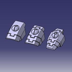 Space Communist XV (7+1) Shoulder Pads