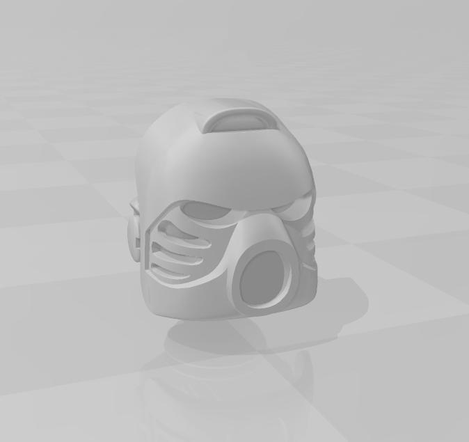 Space Marine Hau Helmet