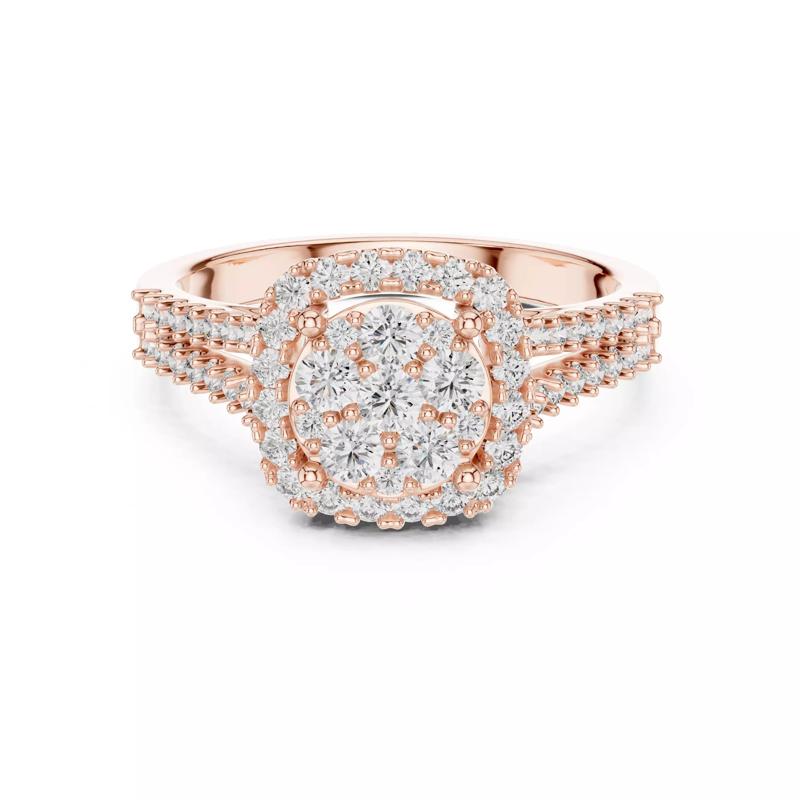 Halo Diamond Ring 3dm stl renders animation videos details