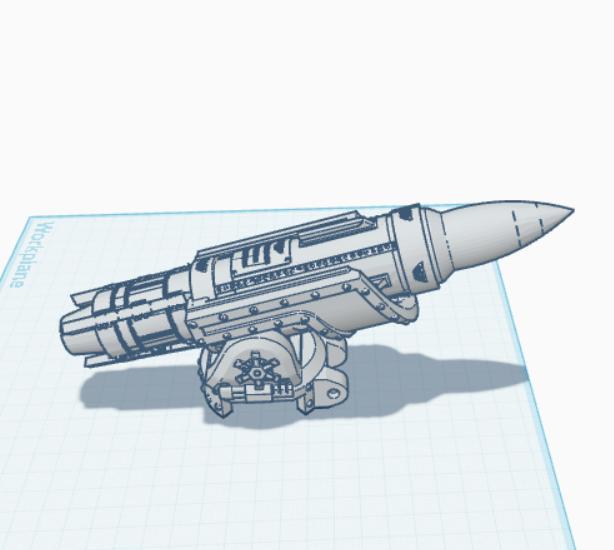 Warlord Titan Warp Missile Launcher