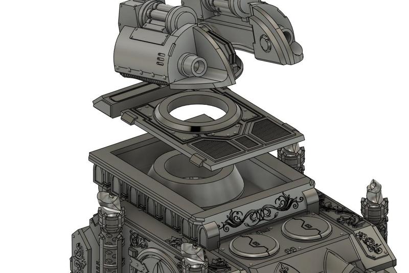 Exorcist style Mounting Panel