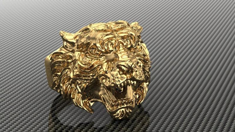 lion ring