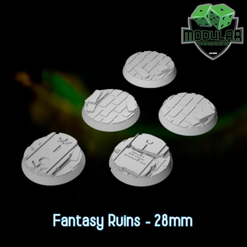 Fantasy Ruins - 28mm Set