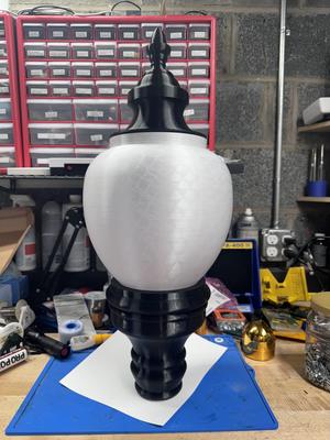 Large Old World Lantern