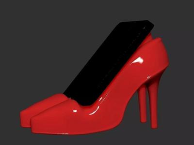 Women Shoes Phone or Tablet Holder