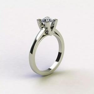 KADIN PIRLANTA YUZUK 16 SIZE 3DM STL OBJ FBX 3D BASKI MODELI